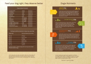 Dogix Brochure inside pages